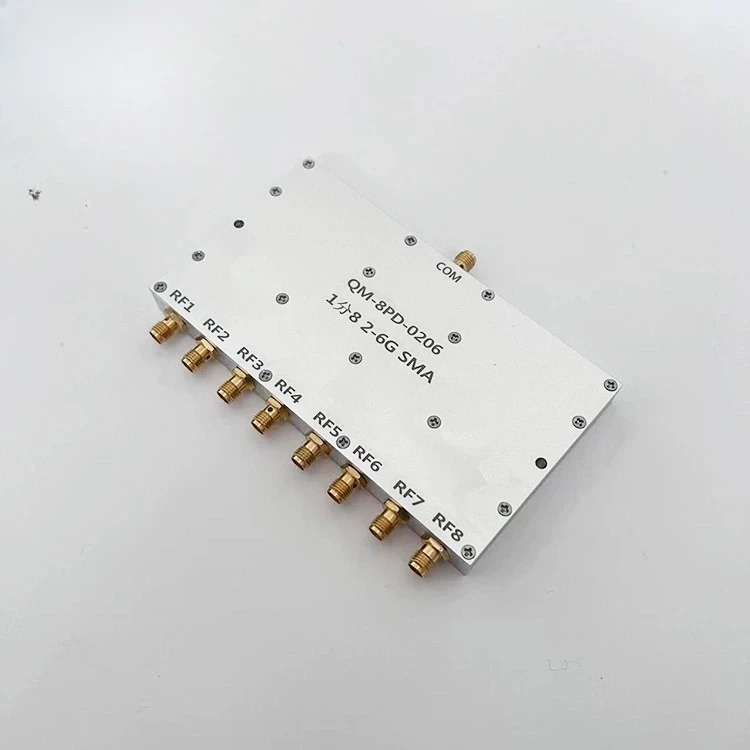 2-6G 광대역 1-8 전력 분배기 결합기 2.4G 5.8G 8채널