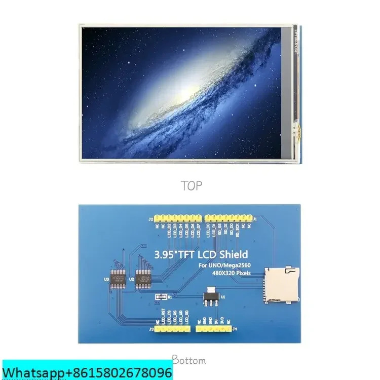 3.95인치 480x320 TFT 저항막 터치스크린 STM32 039544인치 LCD 디스플레이 모듈