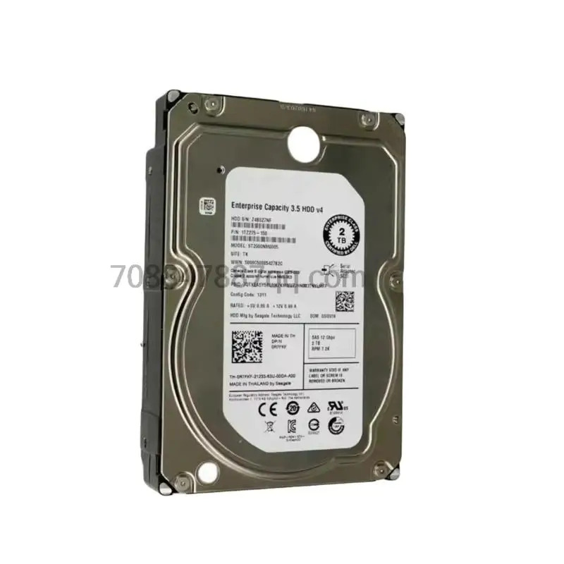 원본 1TZ275-150 ST2000NM0005 0R7FKF SAS 12G 2T 3.5