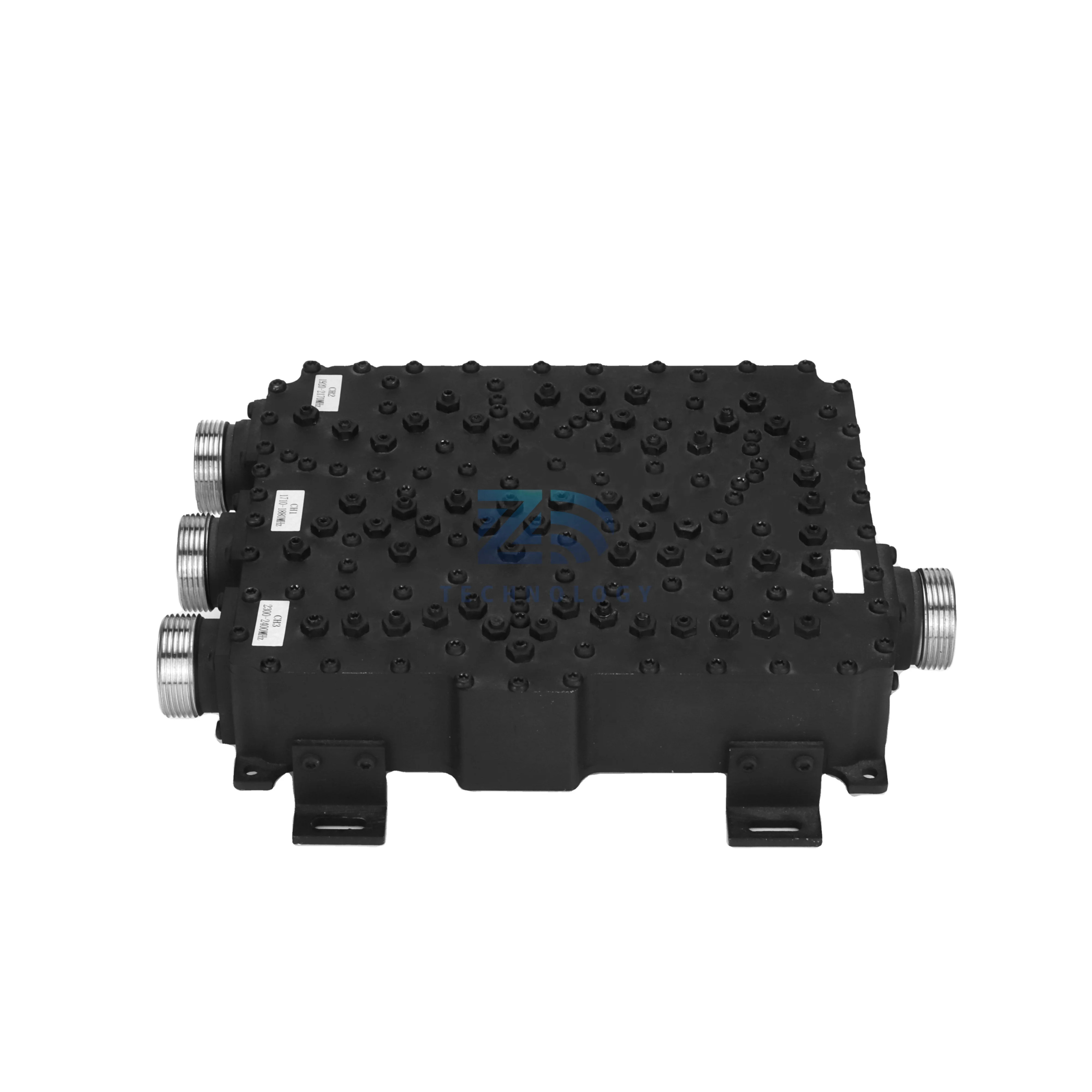 공장 690-960/1695-2200/2300-2700 MHz N/7/16/4.3-10 암 삼단일 장치 삼밴드 결합기