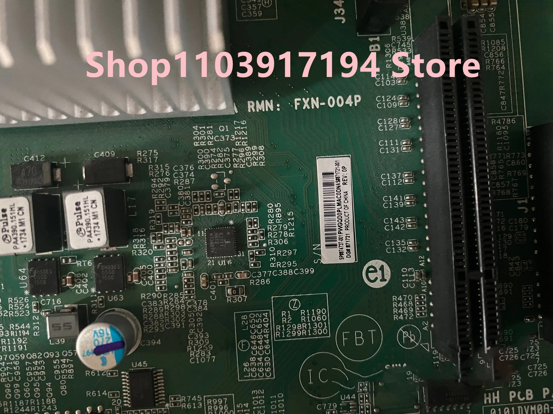 hp호환 Proliant 마이크로서버 Gen10 서버 마더보드 874737-001 871721-001