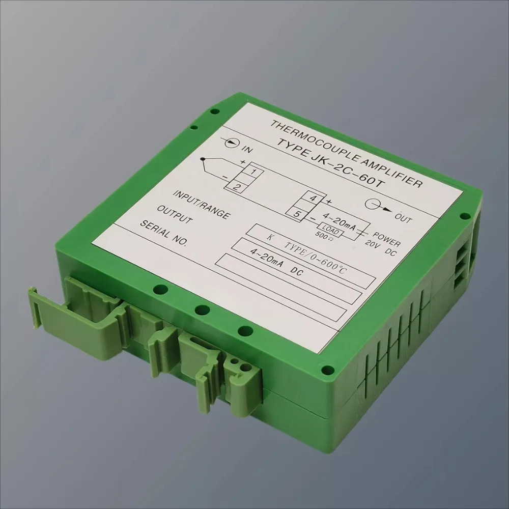 온도 센서 열전대 증폭기 JK-2C-60T 트랜스미터 0-600  HT201-KA1