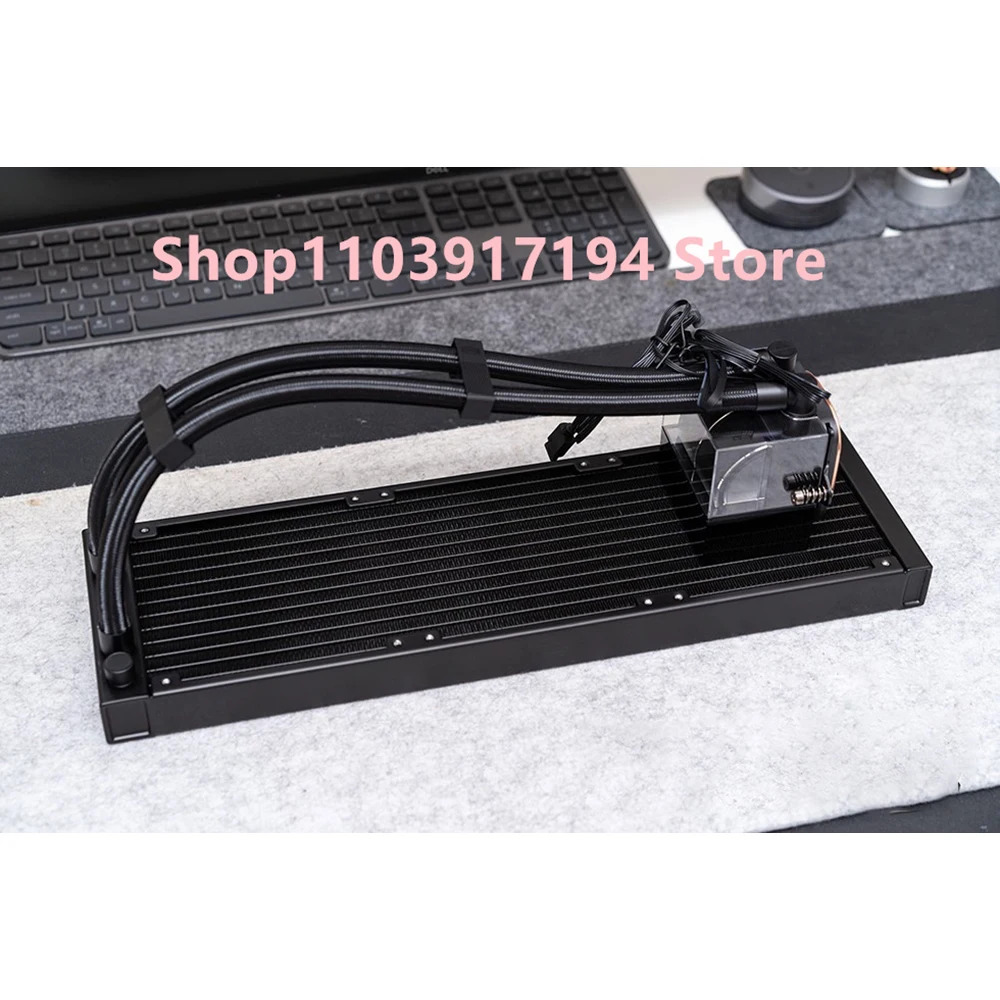 PCCOOLER DS360 블랙 통합 CPU 수냉식 라디에이터