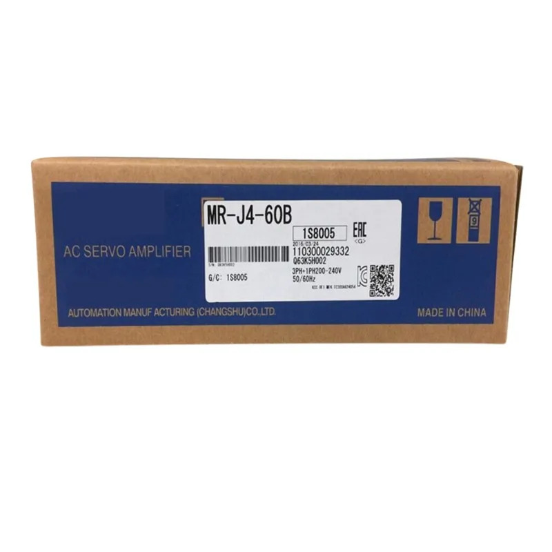 MR-J4-60B 서보 드라이브 MRJ460B 신