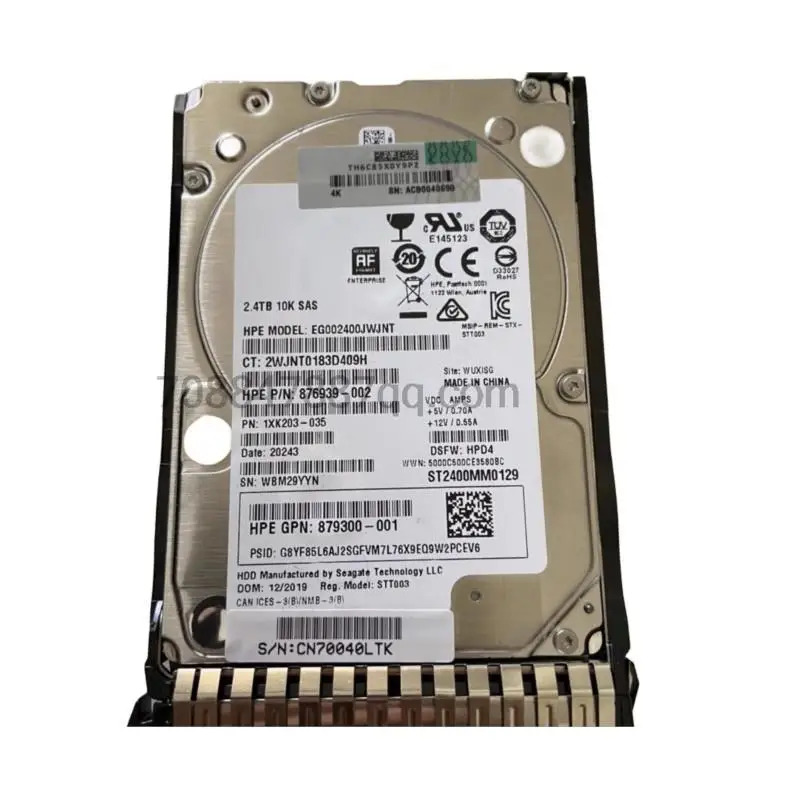 원본 881457-B21 2.4TB 12G SAS 10K 2.5 881507-001 G10