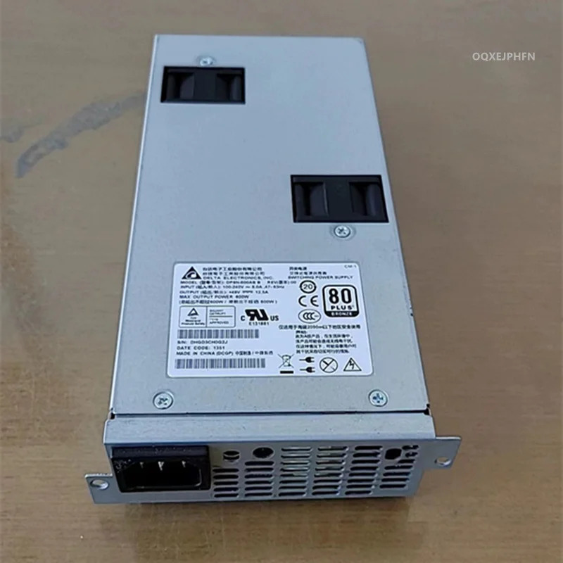 DELTA 48V12.5A 600W 전원공급장치 DPSN-600AB B 거전원공급장치 원본 새 처럼 작동
