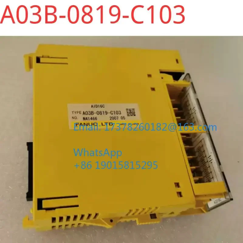 A03B-0819-C103 리퍼 완료 ok I/O 보드 상태