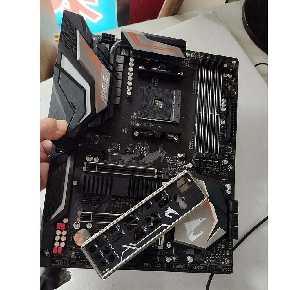 G-i-g-a-b-y-t-e 마더보드 X470 DDR4 PCIE SATA M.2 AORUS GNG 5 WIFI