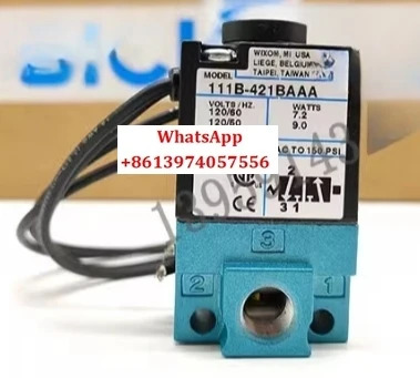 미국 솔레노이드 밸브 111B-421BAAA/111B-421BA