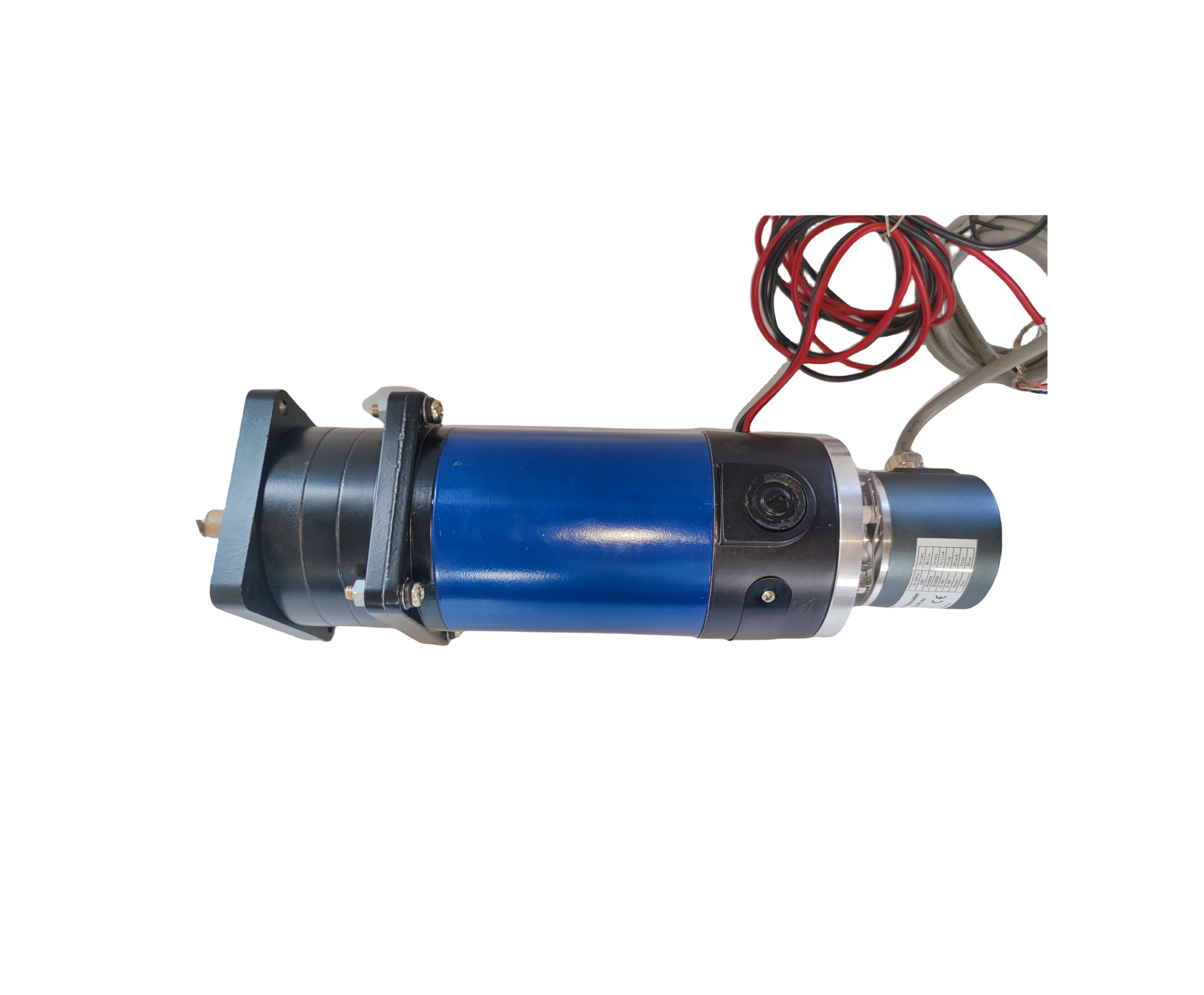 인코더가 DC 유성 기어 모터 90ZYT 46i 125W 110V Dc 영구 자석 1500RPM 브러시 전기