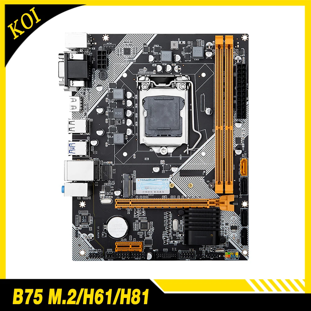 HUANANZHI H610M-K H81M-VH H61 M.2 B75 H81 B85 PLUS B85-ITX H311-VHD4 B250-D4 B760M-K 마더보드용