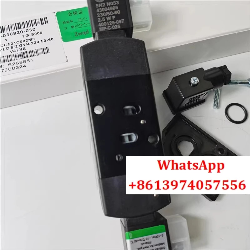 솔레노이드 밸브 G531C002MS 이전제어 SCG531C002MS DC24V 방향
