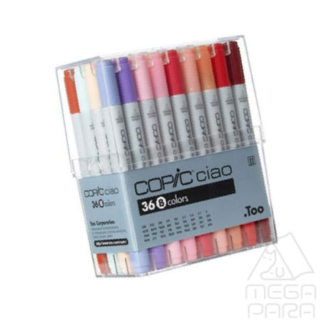 상세참조 코픽 마카 36색B 챠오 다꾸펜 채색도구