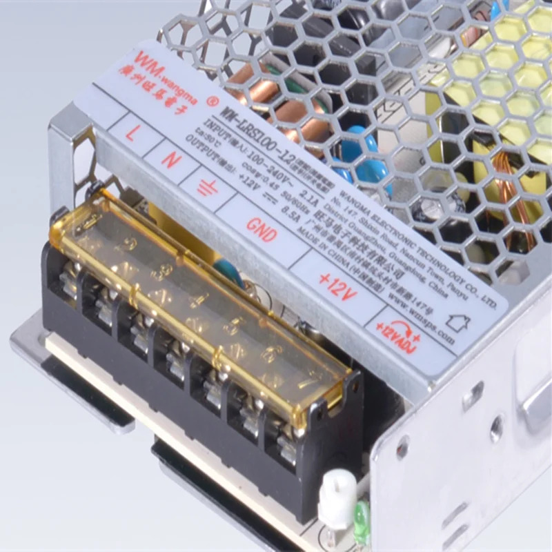 WANGM호환A 12V8.5A 24V4.5A 5V18A 100W 전원공급장치 WM-LRS100-12 WM-LRS100-24 MW-LRS100-5 새