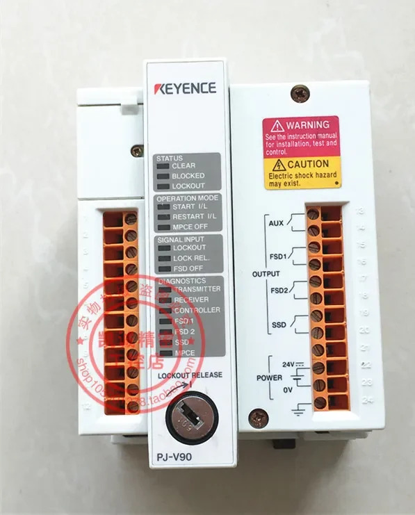 2025.4 오리지널 일본 KEYENCE 안전 배리어 컨트롤러 PJ-V90