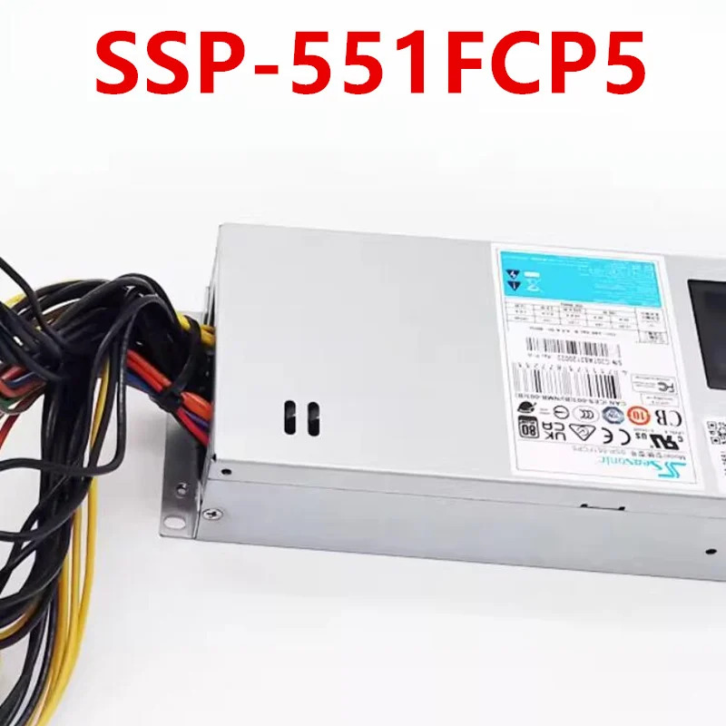 SEASONIC 전원공급장치 SSP-551FCP5 소형 1U 550W 신