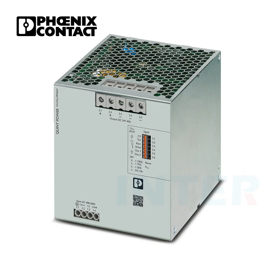 2904623 QUINT4-PS/3AC/24DC/40 전원공급장치 Phoenix 1차 스위치 QUINT POWER Din 레일