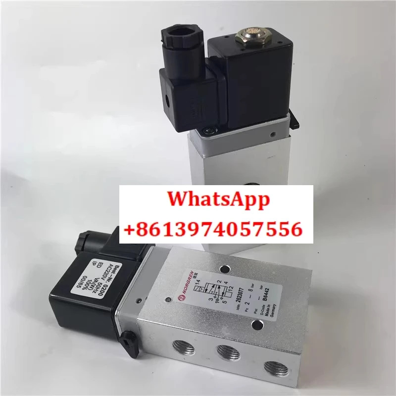 솔레노이드 밸브 2623077 Noguan 2위치 5방향 플레이트 공압 방향 AC220VDC24V