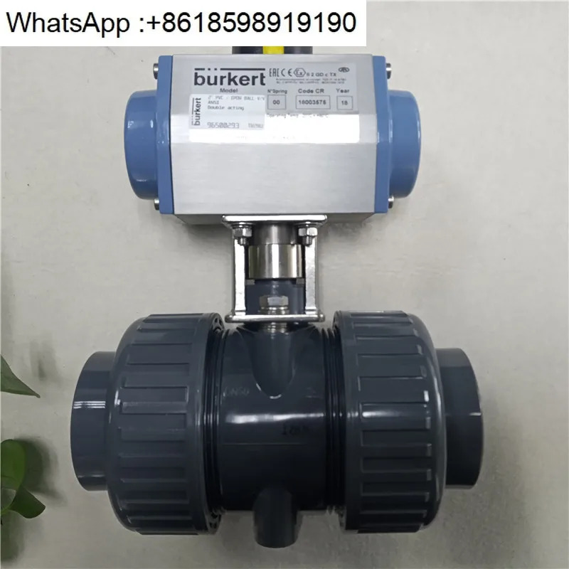 BURKERT 전기 글로브 밸브 8804 DN10 15 20 25 32 PVC PTFE/EPDM