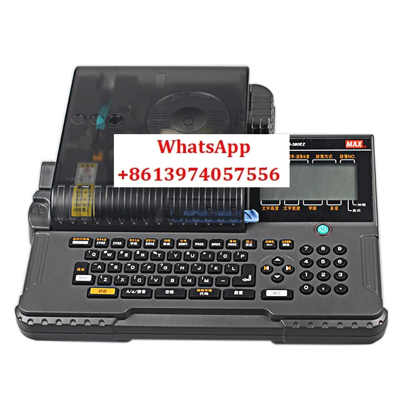MAX 라기계 LM-380EZ/390A/550E/A 튜브 프린터 코딩 기계 Meix 마킹