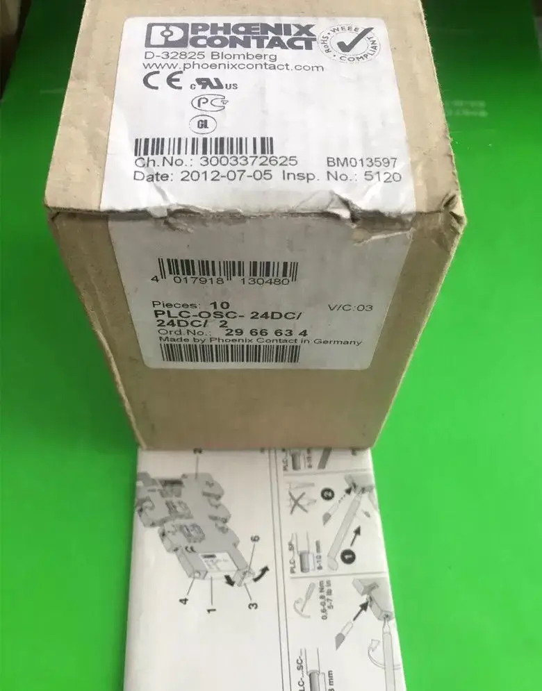 2966595PLC-OSC-24DC/24DC/2 광커플러 릴레이 ordNo2966634