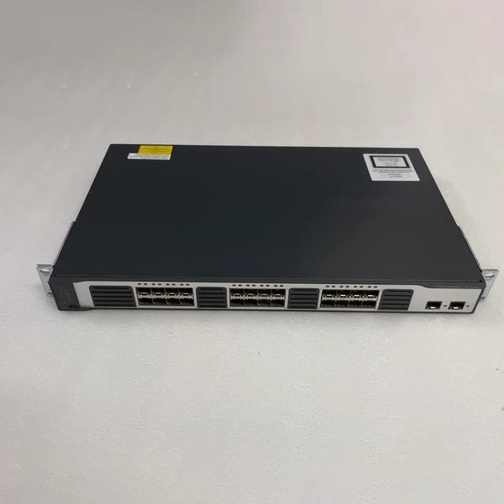 CISCO WS-C3750V2-24FS-S 24포트 광 포트 100Mbps 광섬유 네트워크 스위치용