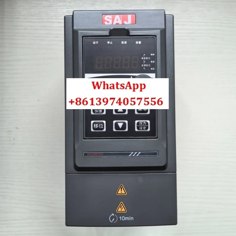 SAJ 3 크리스탈 인버터 PDG10-4T5R5B/7R5P 3상 380V 워터 펌프 정압 급수 제어 2S2R2B