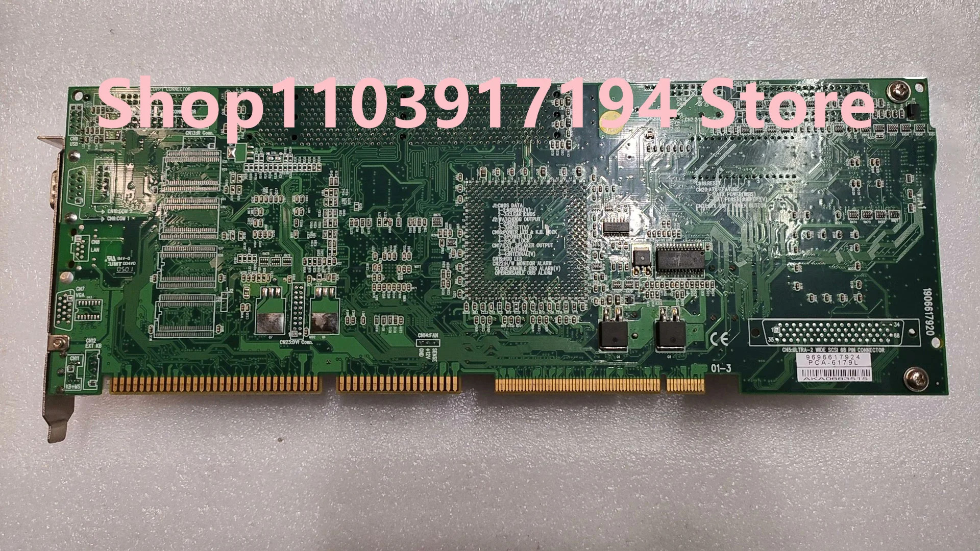 ADVANTECH산업컴퓨터 마더보드 PCA-6179L REV.A1 산업장비 롱 보드