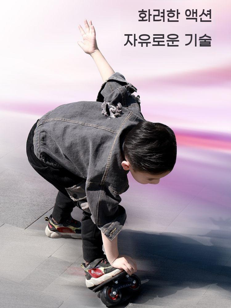스케이트 초보자 롤러 입문용 숏보드 인라인 보드 드리프트 - 상세 이미지 5