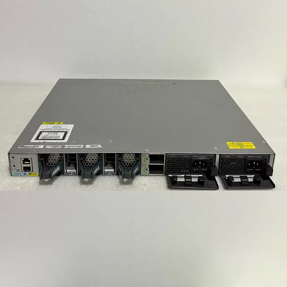 CISCO WS-C3850-48P-S 48포트 기가비트 POE 전원공급장치 네트워크 스위치용