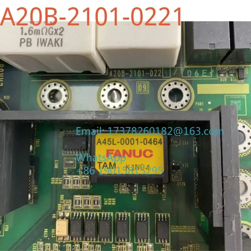 A20B-2101-0221 Fanuc 서보 드라이브 보드 A06B-6107-H002 드라이버 리퍼 OK