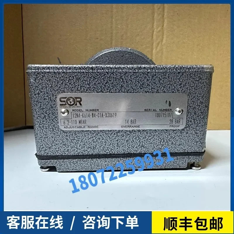 2025.4 포장 12NN-K614-M4-C1A-X2X618 미국 SOR 오리지널 압력 스위치