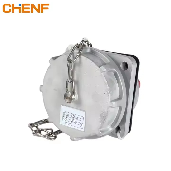 CHENF CF4021 CF4022 산업방수 플매트 카펫 러그 소켓 4p 250A 400V 국제 표준 전원 커넥터