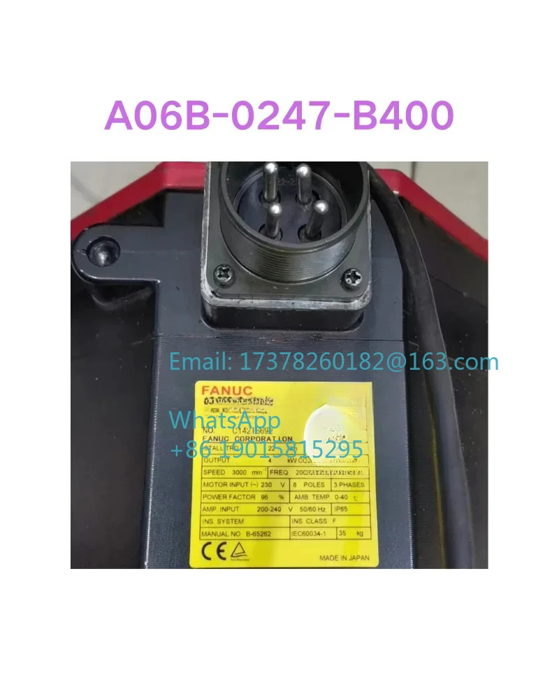 A06B-0247-B400 리퍼 서보모터 ok