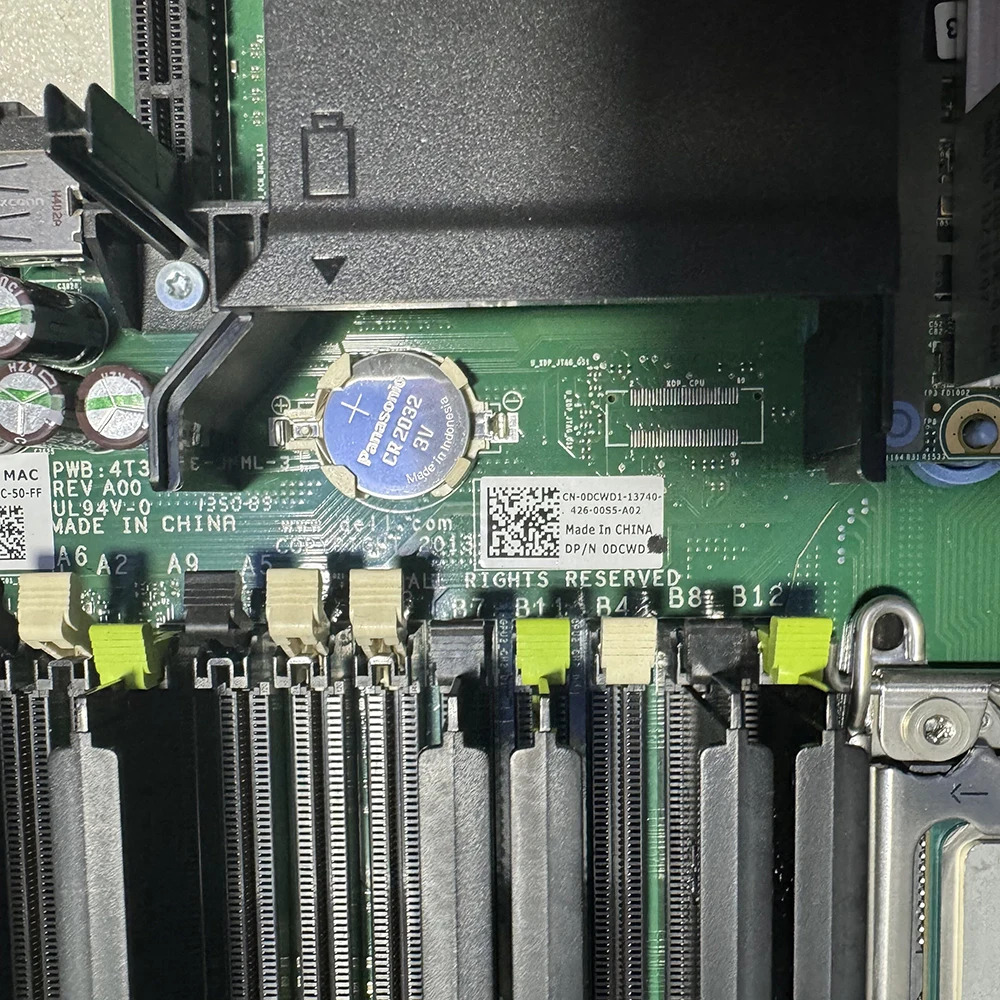 DELL R720 R720XD 서버 마더보드 JP31P VWT90 X6FFV