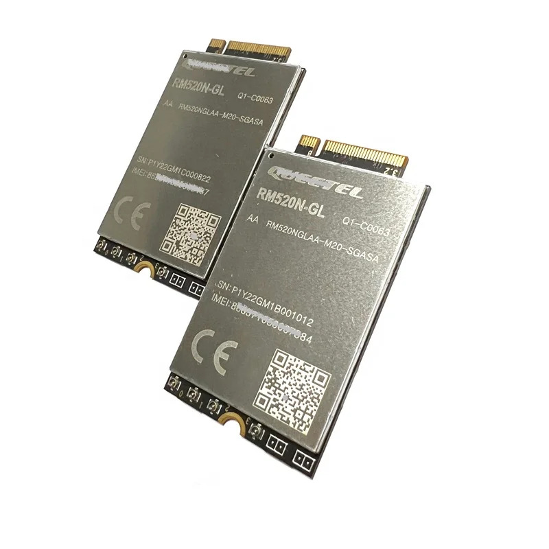 5G Sub-6 GHz M.2 IOT RM520N-GL 모듈 RM500 RM510 RM530N-GL과 유사통신 네트워킹 라우터
