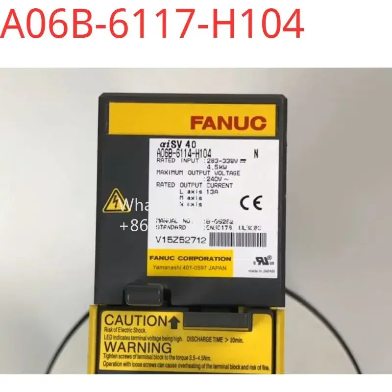 A06B-6117-H104 리퍼 완료상태