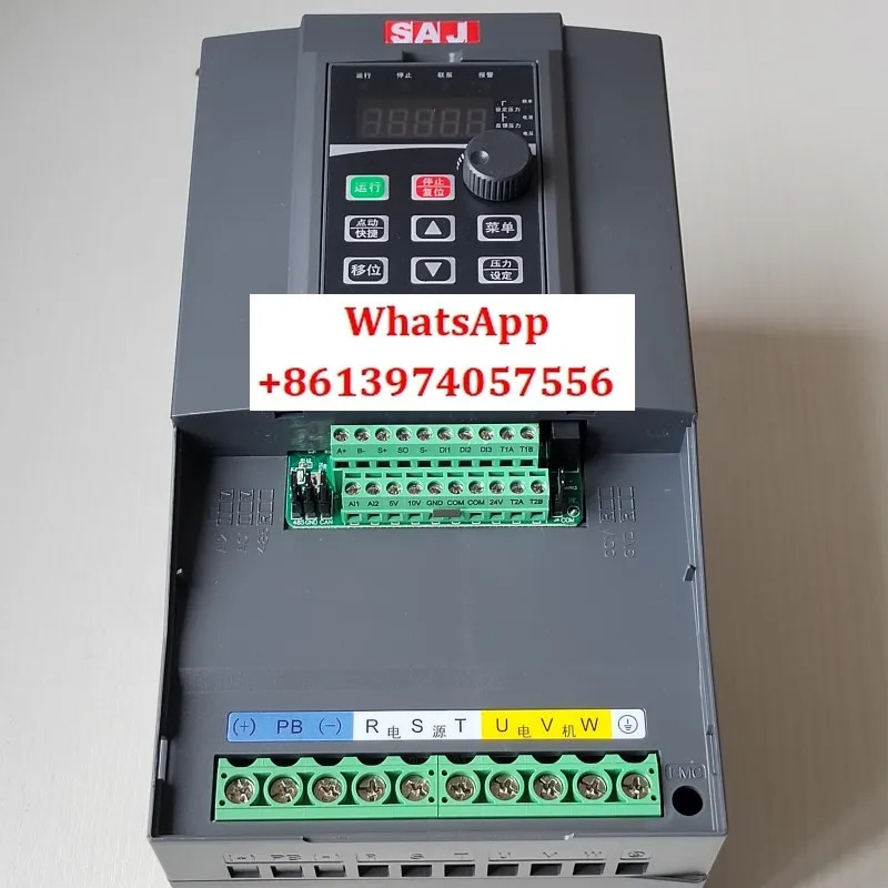 SAJ 3 크리스탈 인버터 PDG10-4T5R5B/7R5P 3상 380V 워터 펌프 정압 급수 제어 2S2R2B