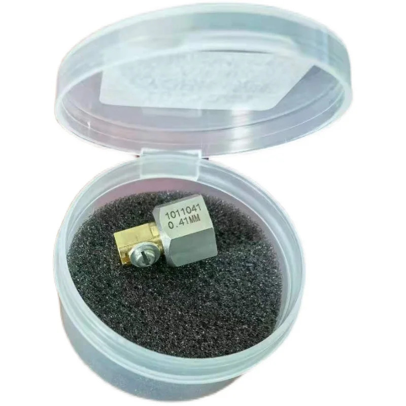 10530560 MELTER 이홀 노즐 직각 90도 0.60mm L4.0 각도 15도 YOBN