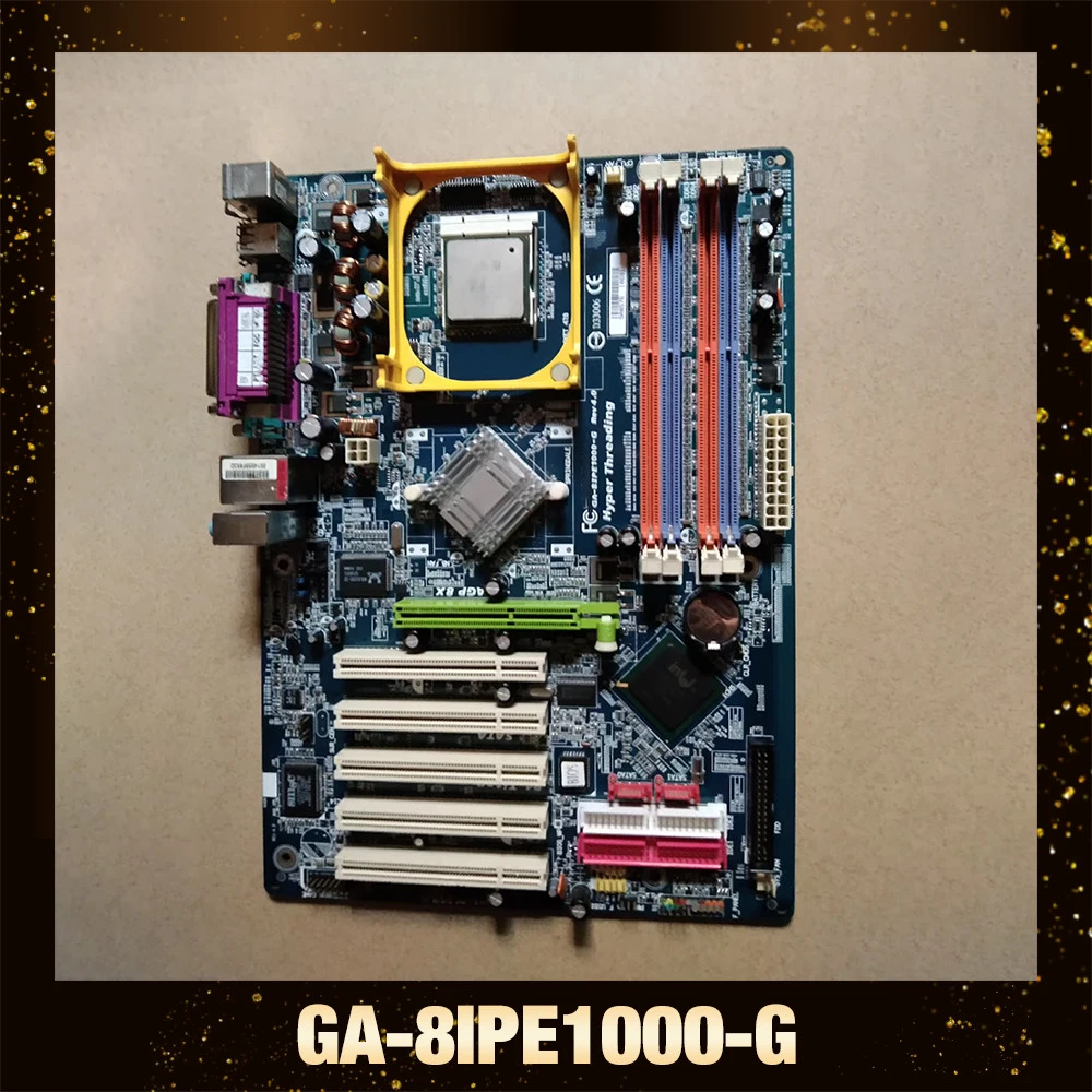 산업제어 컴퓨터 모니터링 마더보드 G-I-G-A-B-Y-T-E 865P GA-8IPE1000-G 5 PCI LGA 478