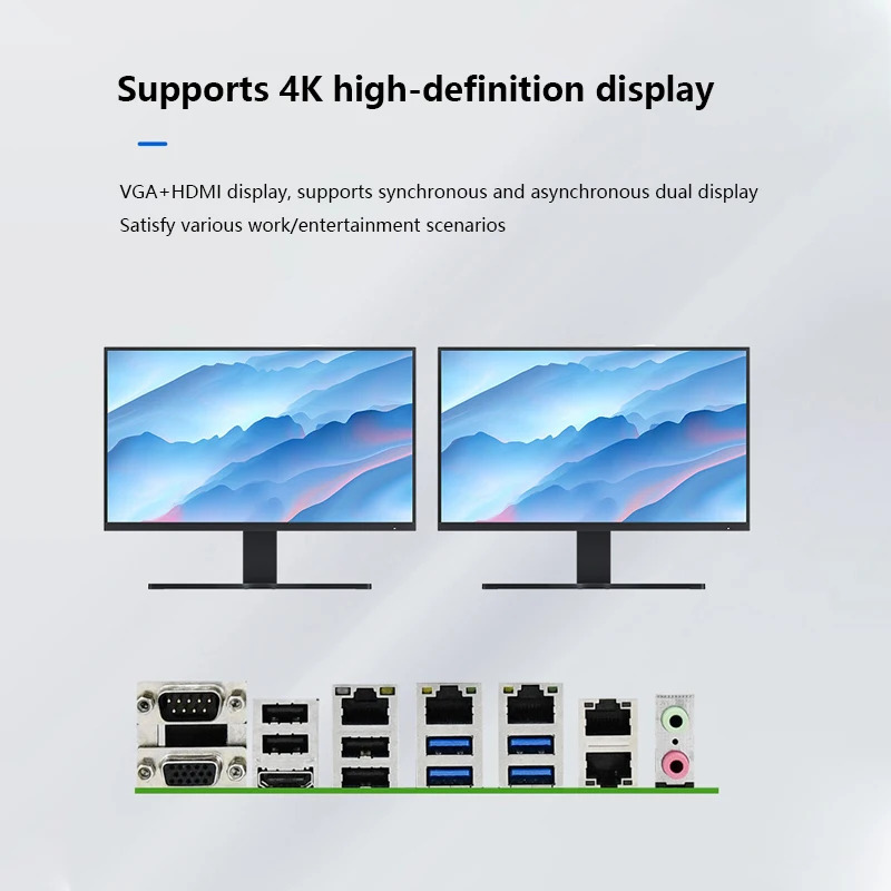 EIP 제어 허브 EITX-7588 산업마더보드 1151 핀 5포트 시각적 지원 또는 DC 전원 서버
