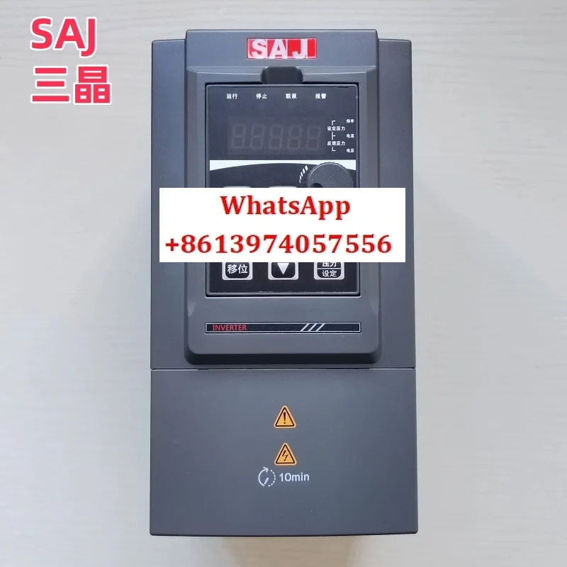 SAJ 3 크리스탈 인버터 PDG10-4T5R5B/7R5P 3상 380V 워터 펌프 정압 급수 제어 2S2R2B