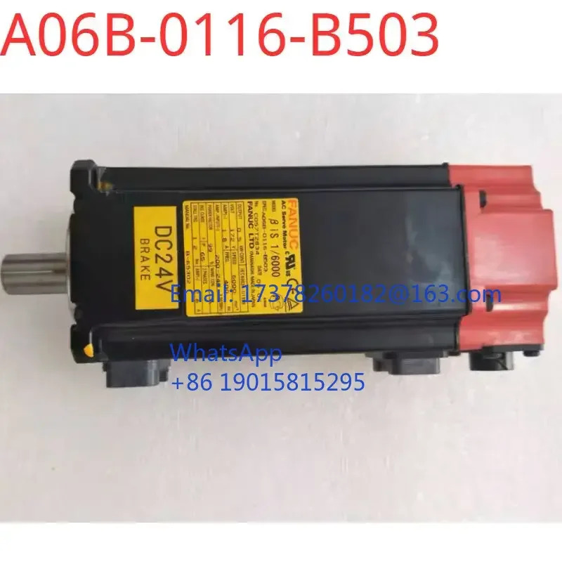 리퍼 A06B-0116-B503 FANUC 서보모터 소형 모터 감지 OK