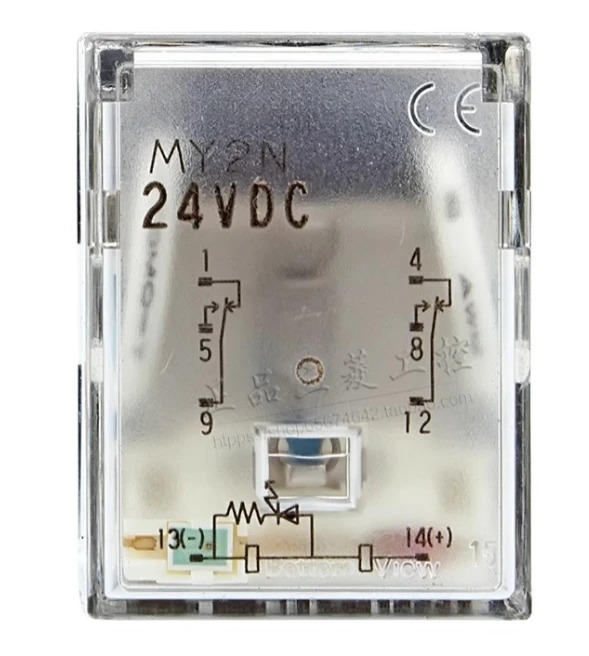 된 일본 릴레이 MY2N-D2 DC24V S MY4N-D2 24VDC