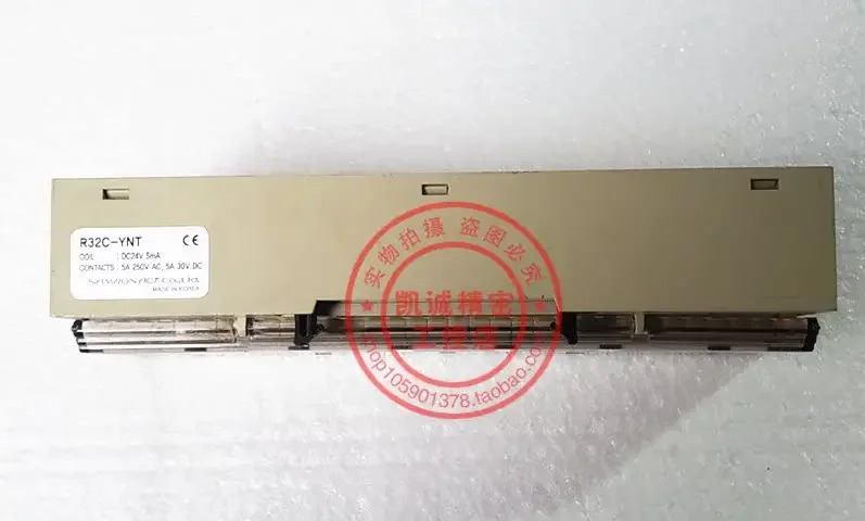 2025.4 원본 삼원 조합 릴레이 R32C-NS5A-40P 터미널 모듈 R32C-YNT