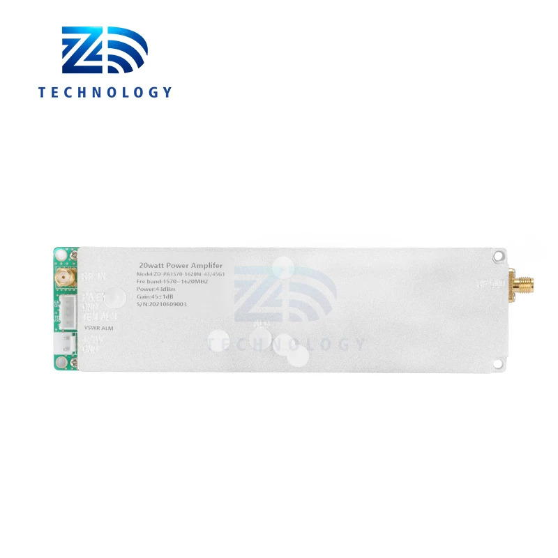 428-438mhz/902-928mhz/1560-1610mhz/2400-2500mhz/5500-5900mhz SMA-K 커넥터 20w 전력 증폭기