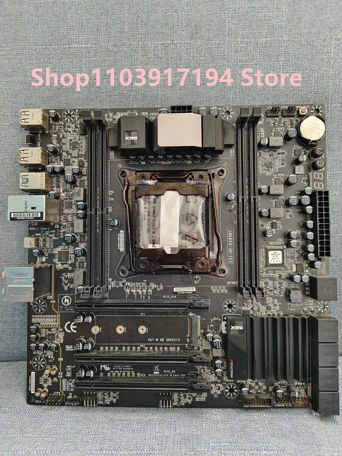 EVGA X99 Micro2 131-HE-E095 M- 마더보드