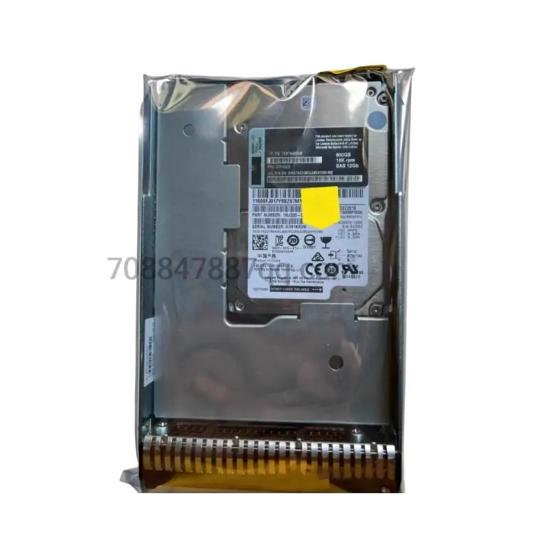 원본 7XB7A00039 00YK028 600G 15K SAS 12Gb2.5 SR650 SR550