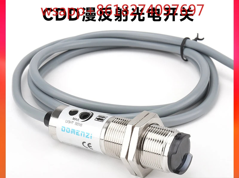 확산 반사 광전스위치 적외선 CDD-11N M18 11P CDD-40N 40P 100NP