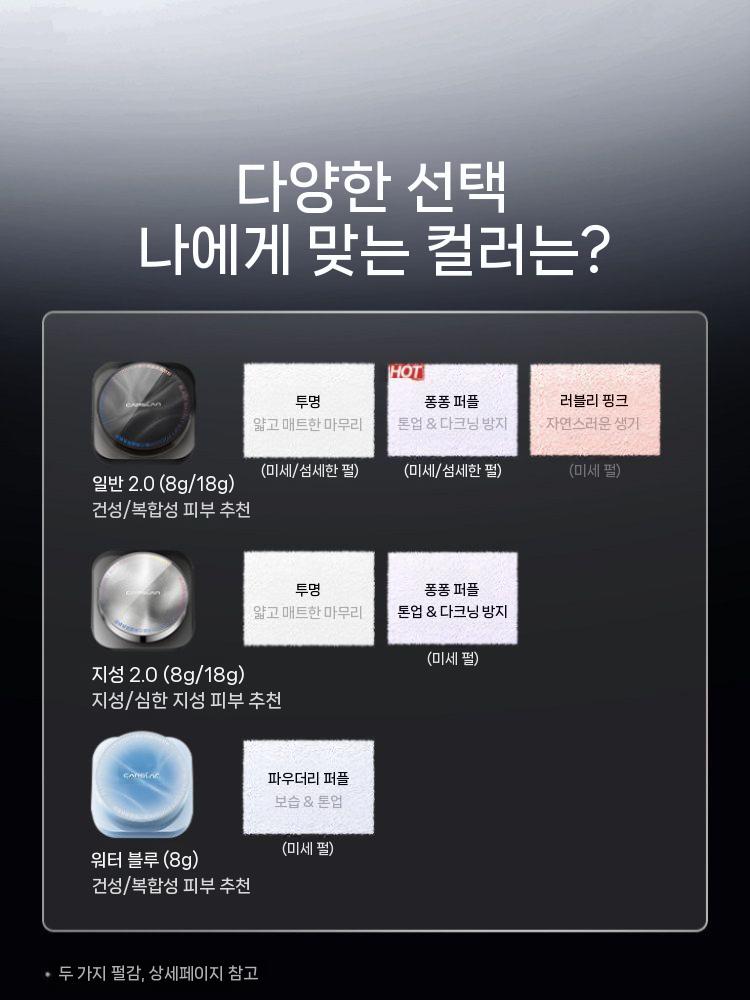 CARSLAN 카슬란 블랙 마그네틱 루스 세팅 파우더 2.0 투명 펄 에디션 (건조/혼합 피부) - 상세 이미지 5